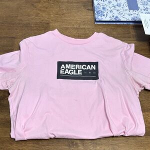 American Eagle Outfitters Light Pink Tee